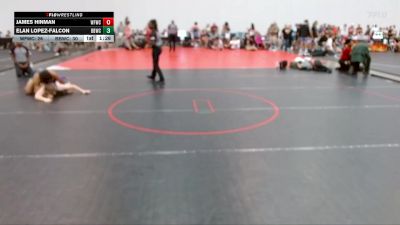 175 lbs Round 4 (6 Team) - Elan Lopez-Falcon, Bulloch Bandits Wrestling Club vs James Hinman, West Forsyth Wrestling Club