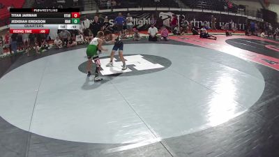 92 lbs Quarters - Jedidiah Erekson, Idaho vs Titan Jarman, Utah