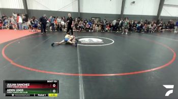 71 lbs Round 1 - Julian Sanchez, Forks Wrestling Club vs Aiden Ungs, Forks Wrestling Club