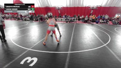 14U Boys - 155 lbs Semis - Jason Heiser, Wisconsin vs Bradyn Michlig, Askren Wrestling Academy