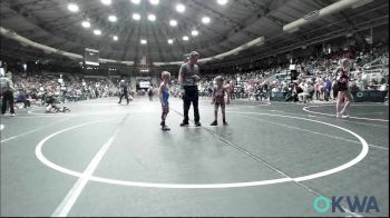 55 lbs Consi Of 16 #2 - Huxley Sullivan, Blackwell Wrestling Club vs Hayes Young, Husky WC