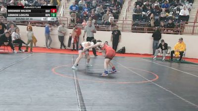 85_B lbs Round Of 32 - Brenner Wilson, South Western vs Lennon Lokuta, Dupont