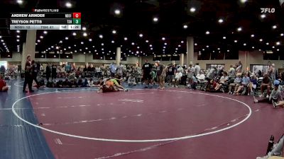 190 lbs 4th Wrestleback (32 Team) - Treyson Pettis, Team Shutt Weston vs Andrew Arinder, North DeSoto Red