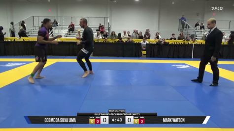 Mark Watson vs Cosme Da Silva Lima 2026 Pan IBJJF Jiu-Jitsu No-Gi Championship