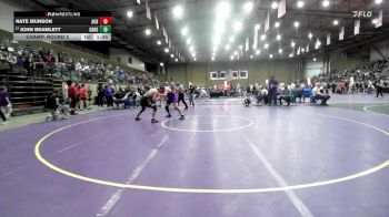 190 lbs Champ. Round 2 - Nate Munson, Arkansas City vs John Bramlett, Christian Brothers High School