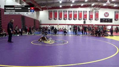 103 lbs Cons. Round 2 - Darci Chiu, Cerritos College vs Stephany Zamora, Santa Ana College