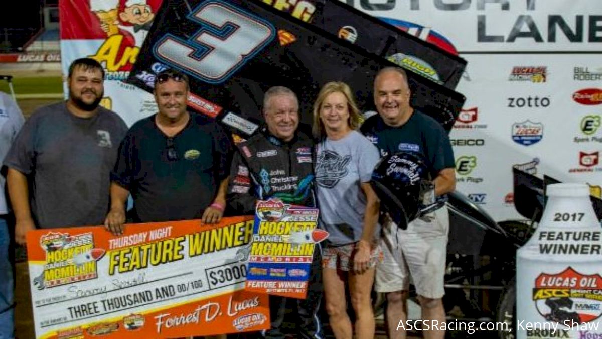 Sammy Swindell Slams Into Victory Lane For The Fourth Time In 2017