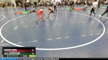 120 lbs Cons. Round 4 - Mathew Prine, Immortal Athletics WC vs Cale Vandermark, Sebolt Wrestling Academy