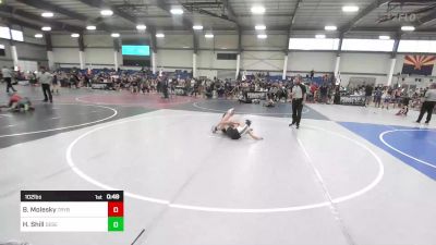 102 lbs Consi Of 8 #2 - Brody Molesky, Trybe vs Hoyt Shill, Desert Dogs WC