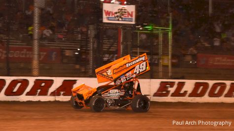 The Steel City Outlaw Tim Shaffer Steals A Win At Eldora Speedway