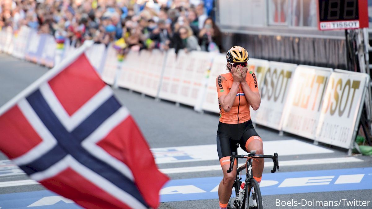 Chantal Blaak Crashes, Attacks, Wins Women's UCI Road World Championships