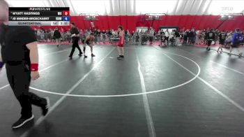 157 lbs Quarterfinal - Wyatt Hastings, Wisconsin vs Jd Minder-Broeckaert, Victory School Of Wrestling