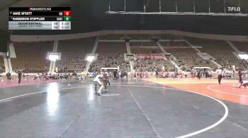 141 lbs Quarterfinal - Jake Wyatt, Keiser University vs Kameron Stiffler, Unattached