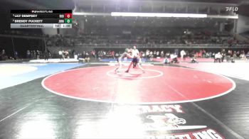 130 lbs Quarterfinal - Lily Dempsey, River City vs Brendy Puckett, Johansen