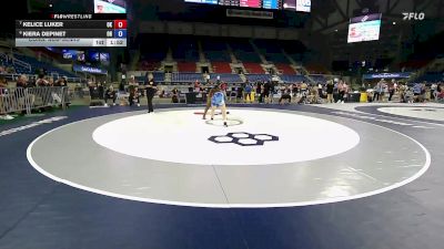140 lbs Cons. Sub-semis - Kelice Luker, OK vs Kiera Depinet, OH