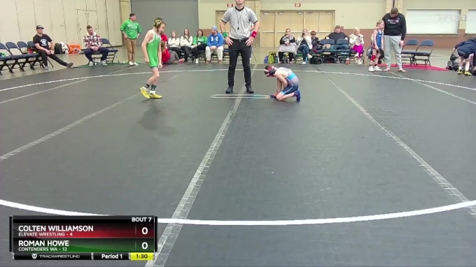60 lbs Round 2 (8 Team) - Roman Howe, Contenders WA vs Colten ...