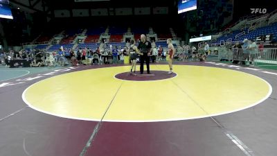 100 lbs Cons 4 - Jameson Thomas, AL vs Trexden Olsen, UT