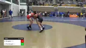 149 lbs Round Of 64 - Kaleb Burgess, Buffalo - Unattached vs Jack Prendergast, Maryland