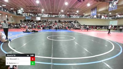 215 lbs Round Of 16 - Luke Maxwell, Delsea vs Rocco Salerno, Seton Hall Prep