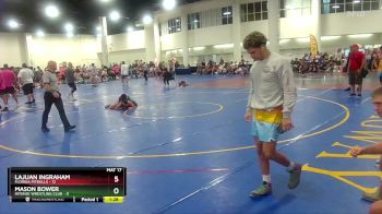 120 lbs Round 2 (16 Team) - Lajuan Ingraham, Florida Pitbulls vs Mason Bower, Intense Wrestling Club