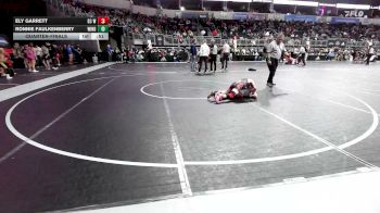 85 lbs Quarterfinal - Ely Garrett, D3 Wc vs Ronnie Faulkenberry, Windsor