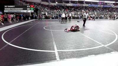 85 lbs Quarterfinal - Ely Garrett, D3 Wc vs Ronnie Faulkenberry, Windsor