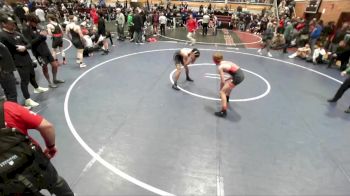 120 lbs Cons. Round 4 - Cruz Hernandez, Moses Lake vs Cannon Meagher, Kamiakin