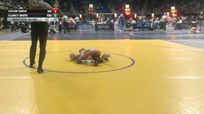 60 lbs Quarterfinal - Colvin Smith, Spring Cove vs Clancy Smith, Pennridge