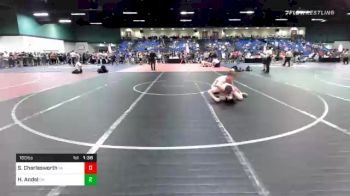 160 lbs Consolation - Spencer Charlesworth, VA vs Hunter Andel, OH