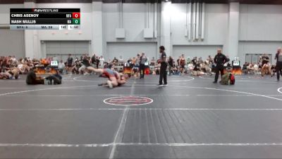 215 lbs Round 1 (4 Team) - Nash Mullis, Mat Assassins vs Chris Asenov, MF Army