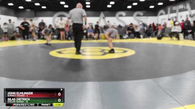 95 lbs Round 4 (6 Team) - Silas Dietrich, Steller Trained vs John Elmlinger, Burnett Trained