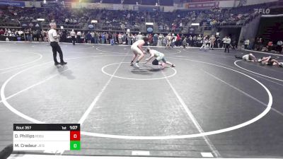 192 lbs Consi Of 8 #2 - Daycen Phillips, Rogue Warrior Wrestling vs Madden Credeur, Jr Spartans