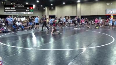 50 lbs Round 4 (8 Team) - Mason Karr, RWA vs Drake Wright, Williamson County WC