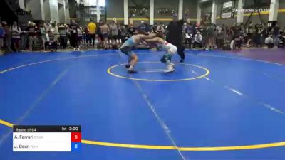 70 kg Prelims - Anthony Ferrari, Cowboy Wrestling Club vs Jackson Dean, Pennsylvania RTC