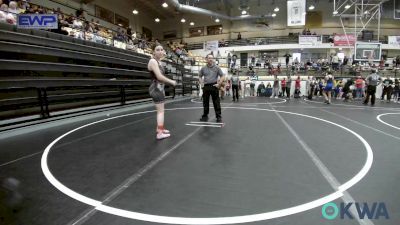 138 lbs Rr Rnd 5 - Kristina Henry, Comanche Takedown Club vs Olivia Cherry, Shelton Wrestling Academy