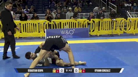 Kyvann Gonzalez vs Sebastian Serpa 2025 Pan IBJJF Jiu-Jitsu No-Gi Championship