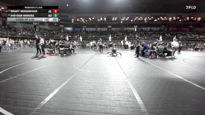 120 lbs Consi Of 8 #1 - Mason Torres, Triumph Trained vs Jake Fiordaliso, Monroe Twp