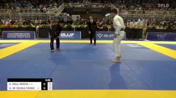 KAI PAUL RENTA vs GUSTAVO DE SOUSA FRANCELINO 2024 Pan Kids Jiu-Jitsu IBJJF Championship