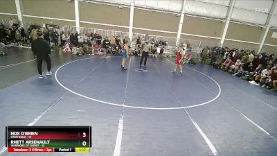 102 lbs Round 3 (4 Team) - Nox O`Brien, Utah Gold vs Rhett Arsenault, Warriors Of Christ