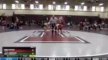 106 lbs Round 3 - Jace Hedeman, Union, LaPorte City vs Wes Sadler, Lisbon