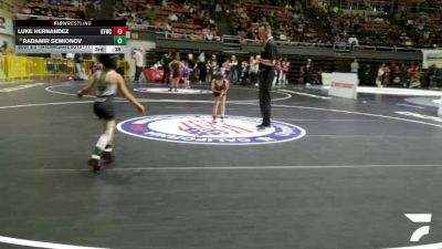 Bantam - 40 lbs Cons. Round 1 - Samantha Ferrer vs Hazel Grimley, California Grapplers