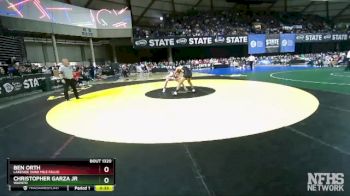 1A 138 lbs Cons. Round 3 - Christopher Garza Jr, Wapato vs Ben Orth, Lakeside (Nine Mile Falls)