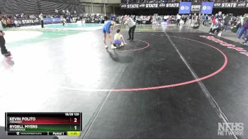 1B/2B 120 Semifinal - Kevin Polito, Tonasket vs Rydell Myers, Goldendale