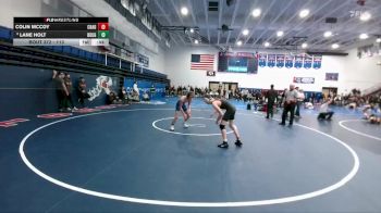 113 lbs Cons. Round 4 - Colin McCoy, Chadron vs Lane Holt, Douglas