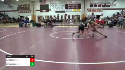 160 lbs Final - Ethan Richner, Bellefonte Area vs Cole Spencer, Pine Richland