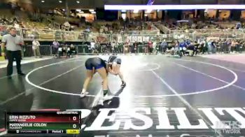 115 lbs Quarterfinal - Erin Rizzuto, Ponte Vedra vs Mayangelie Colon, Mulberry