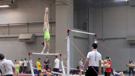 World Bar Champ Fan Yilin (CHN) Hits A Full Bar Routine - Training Day 1, 2017 World Championships
