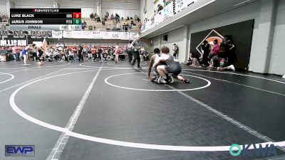 160 lbs Final - Luke Black, HURRICANE WRESTLING ACADEMY vs Jarius Johnson, Pitbull Wrestling Academy