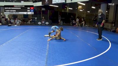 80 lbs Cons. Semis - Khylen Sanderson, WTC vs Joey Myers, Team PA