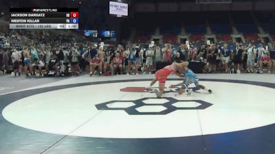 132 lbs Cons. Sub-rd Of 64 - Jackson Dargatz, South Dakota vs Weston Killar, Pennsylvania